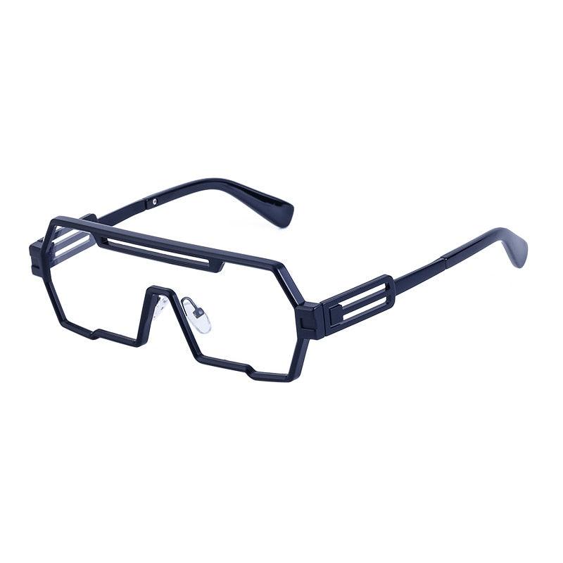 Ryan Steampunk Square Sunglasses - Rad Sunnies