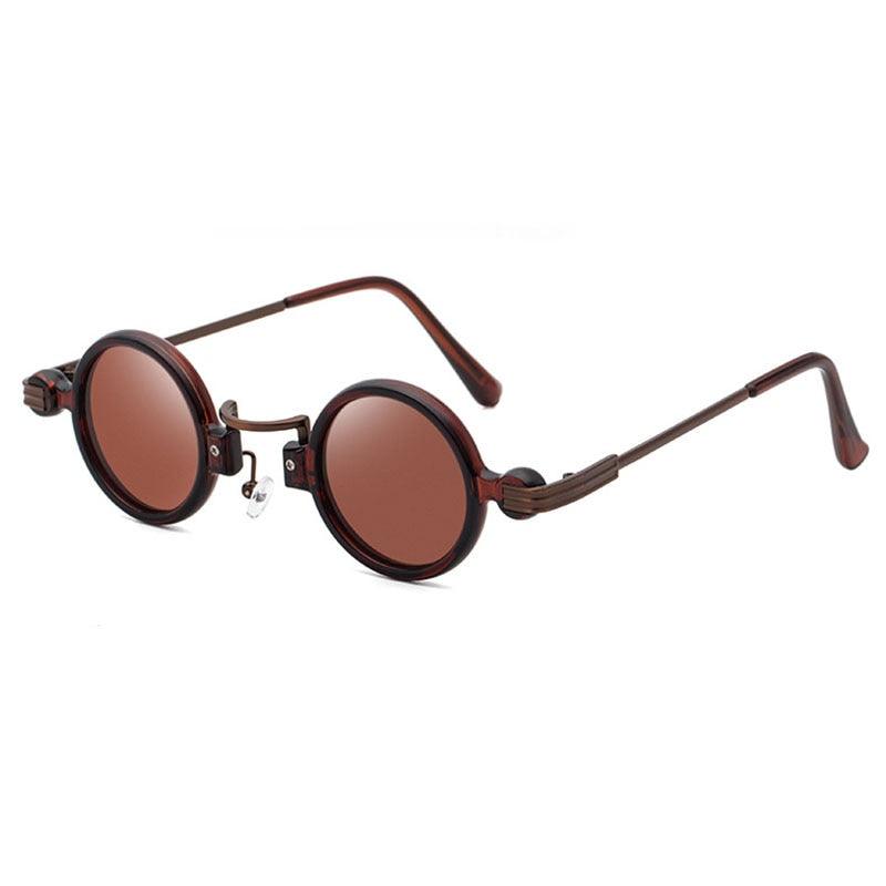Ryder Steampunk Round Sunglasses - Rad Sunnies