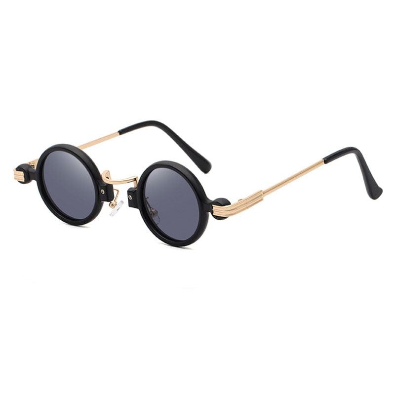 Ryder Steampunk Round Sunglasses - Rad Sunnies