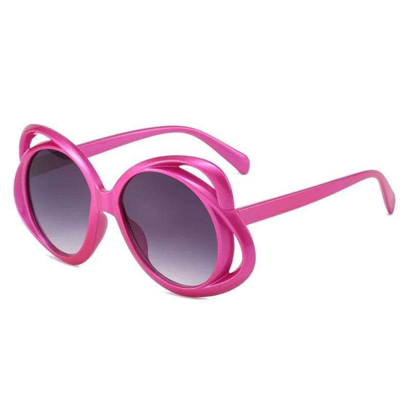 Zola Retro Oval Sunglasses - Rad Sunnies