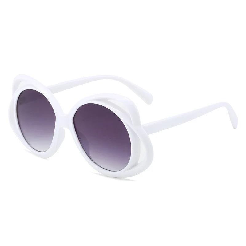 Zola Retro Oval Sunglasses - Rad Sunnies