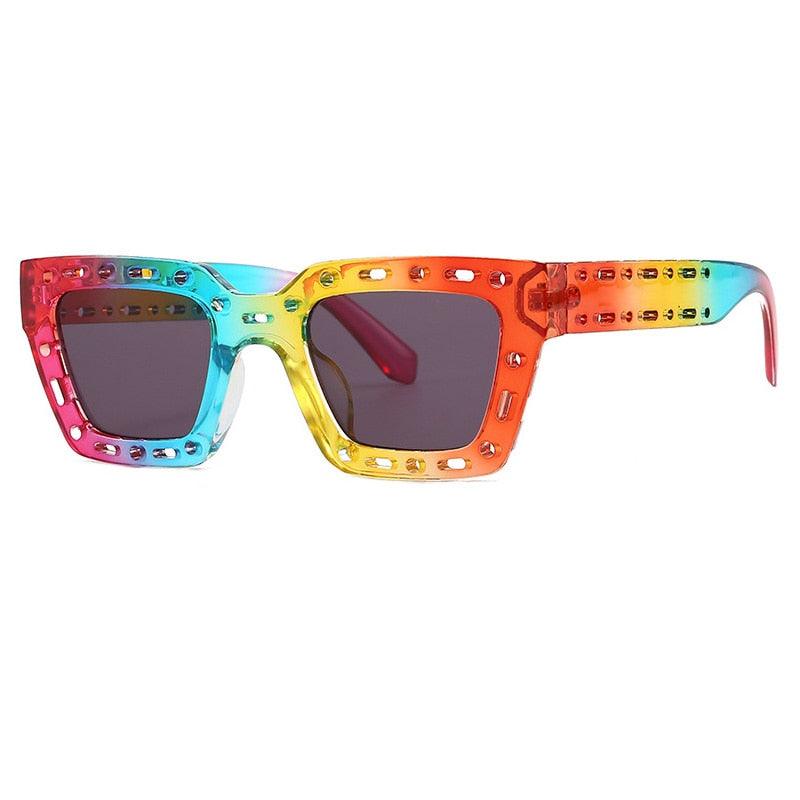 Elowen Retro Square Sunglasses - Rad Sunnies