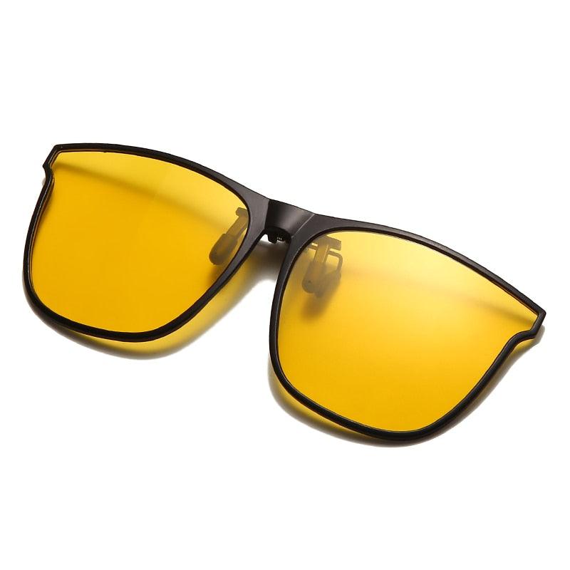 Kiko Clip On Square Polarized Sunglasses - Rad Sunnies