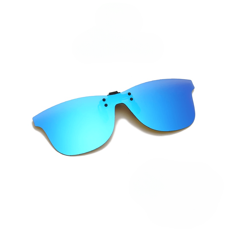 Ailsa Clip on Square Polarized Sunglasses - Rad Sunnies