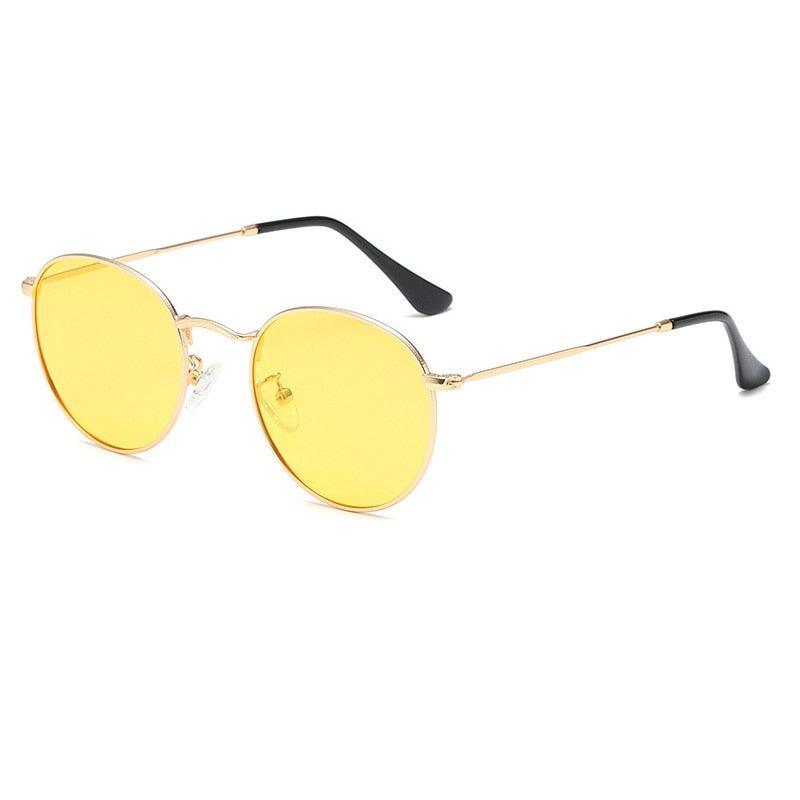 Alina Retro Round Polarized Sunglasses - Rad Sunnies