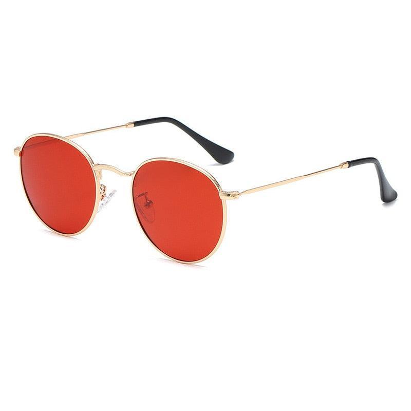 Alina Retro Round Polarized Sunglasses - Rad Sunnies