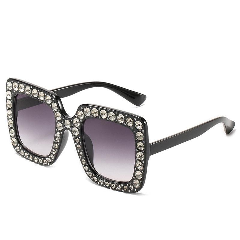 Amber Retro Square Sunglasses - Rad Sunnies