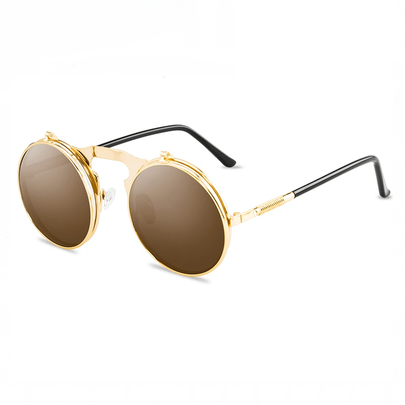 Apollo Retro Round Sunglasses - Rad Sunnies