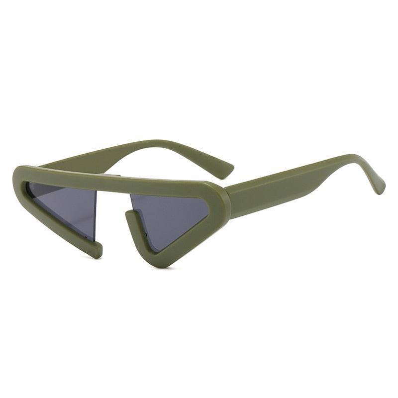 Buy BOZEVON Women Triangle Sunglasses - UV400 Eyewear Retro Vintage Cat Eye  Sunglasses Online at desertcartINDIA