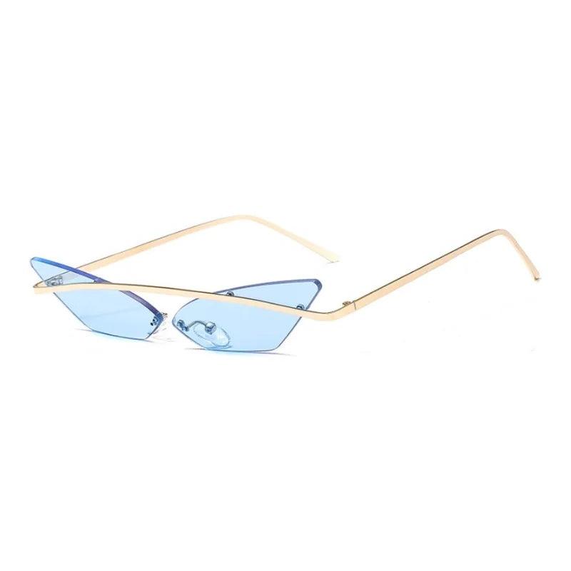 Ava Rimless Cat Eye Sunglasses - Rad Sunnies