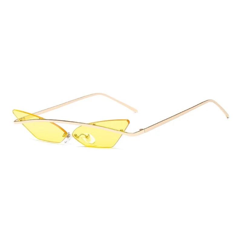 Ava Rimless Cat Eye Sunglasses - Rad Sunnies