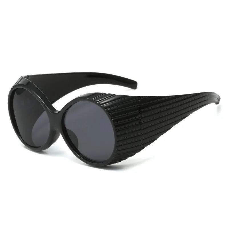 Axel Oversized Round Sunglasses - Rad Sunnies