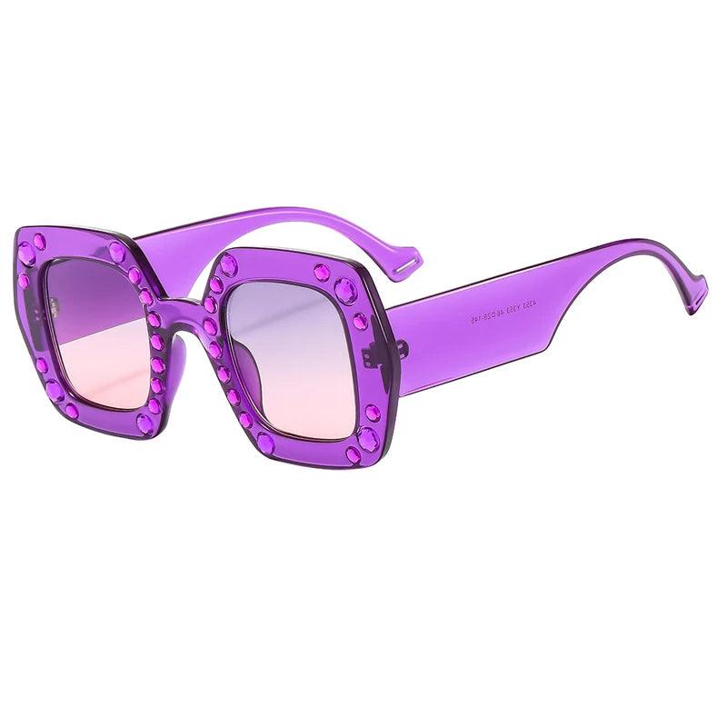 Banjo Retro Square Sunglasses - Rad Sunnies