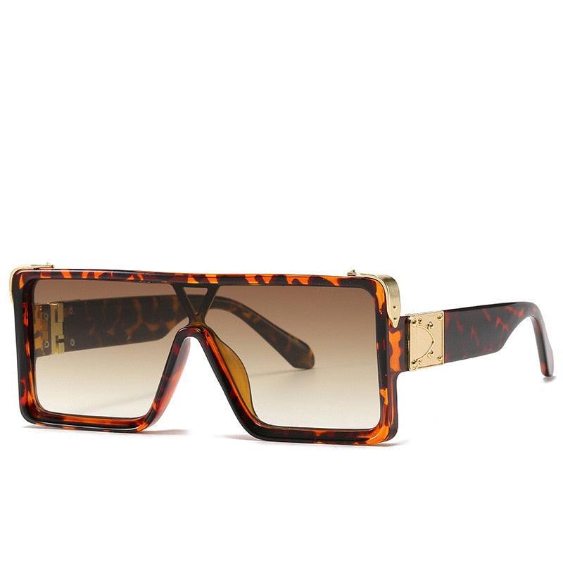 Brett Oversized Flat Top Sunglasses - Rad Sunnies