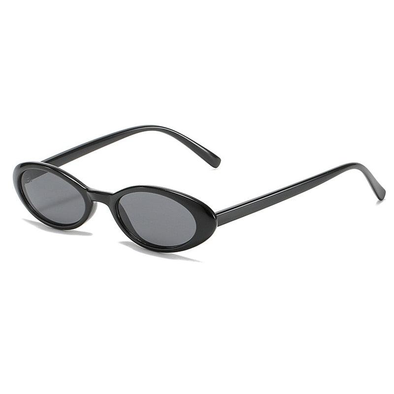 Clea Retro Oval Sunglasses - Rad Sunnies