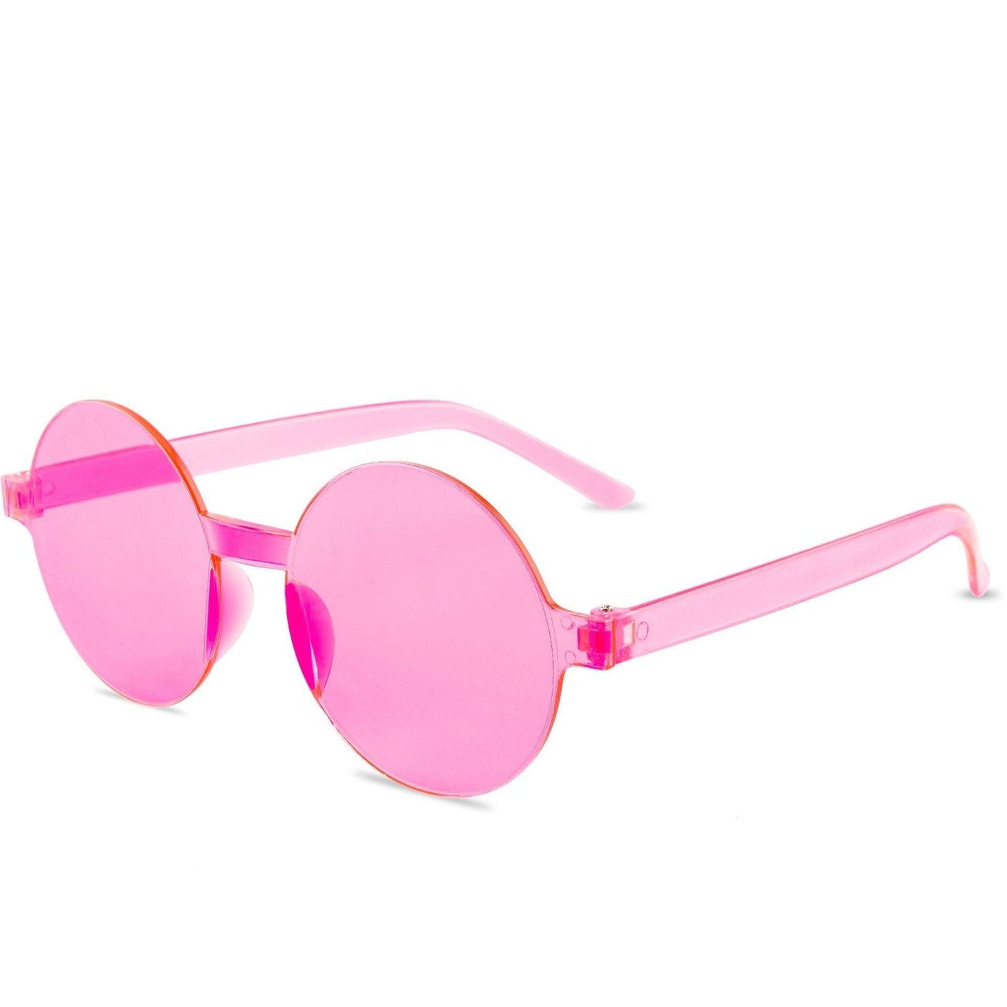 Cleo Rimless Round Sunglasses - Rad Sunnies