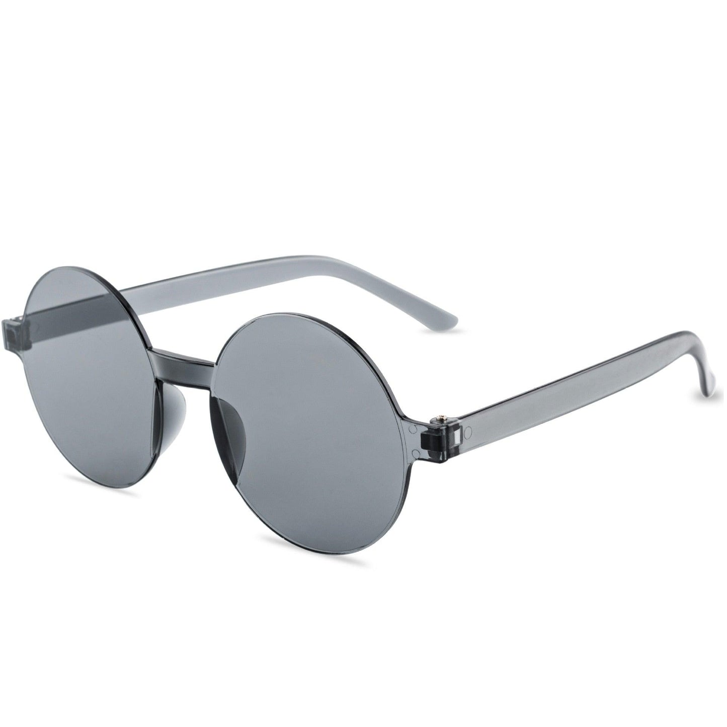 Cleo Rimless Round Sunglasses - Rad Sunnies