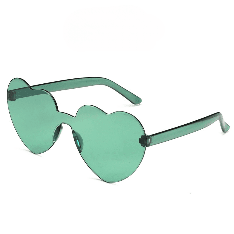 Cupid Rimless Heart Sunglasses - Rad Sunnies