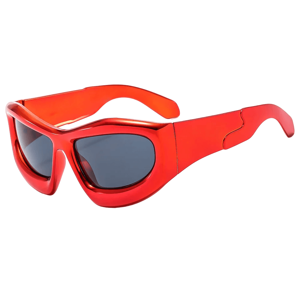 Dante Oversized Rectangle Sunglasses - Rad Sunnies