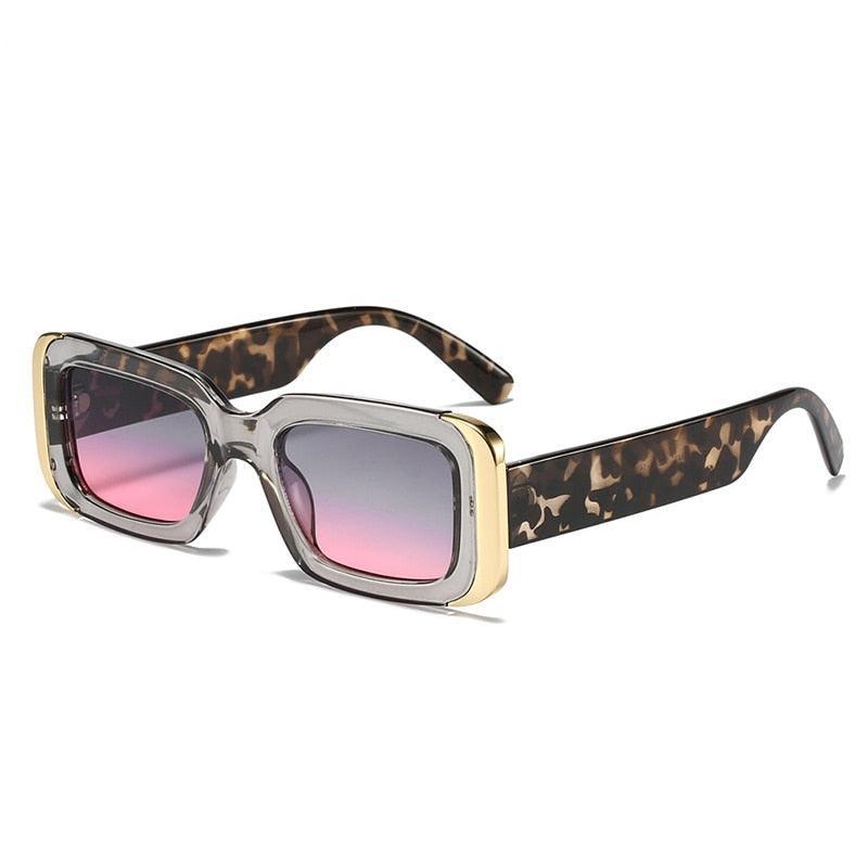 Daphne Retro Rectangle Sunglasses - Rad Sunnies