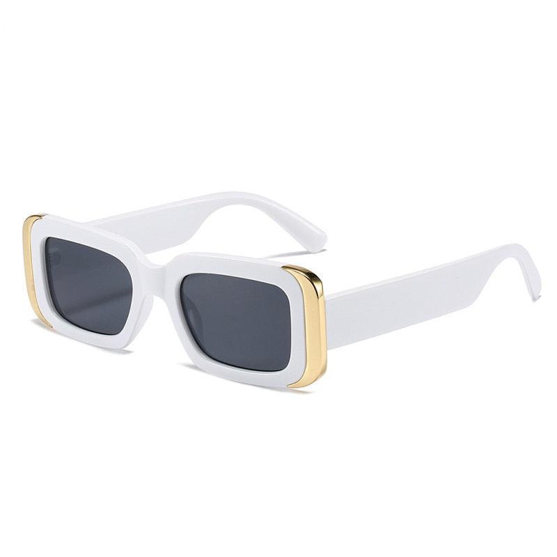 Daphne Retro Rectangle Sunglasses - Rad Sunnies