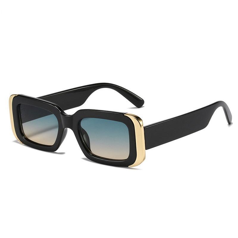 Daphne Retro Rectangle Sunglasses - Rad Sunnies