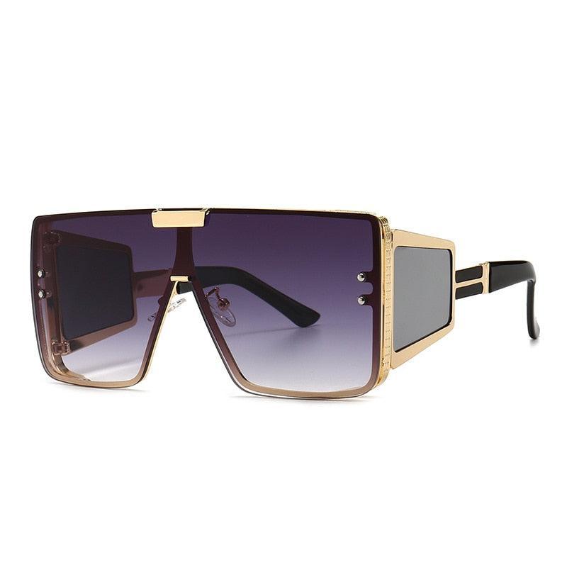 Farrah Oversized Flat Top Sunglasses - Rad Sunnies