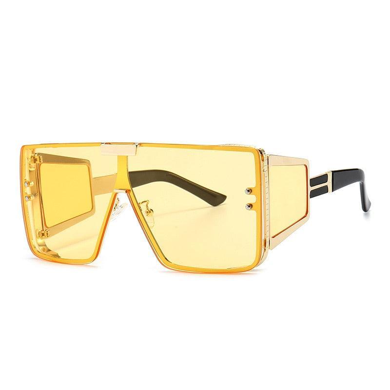 Farrah Oversized Flat Top Sunglasses - Rad Sunnies