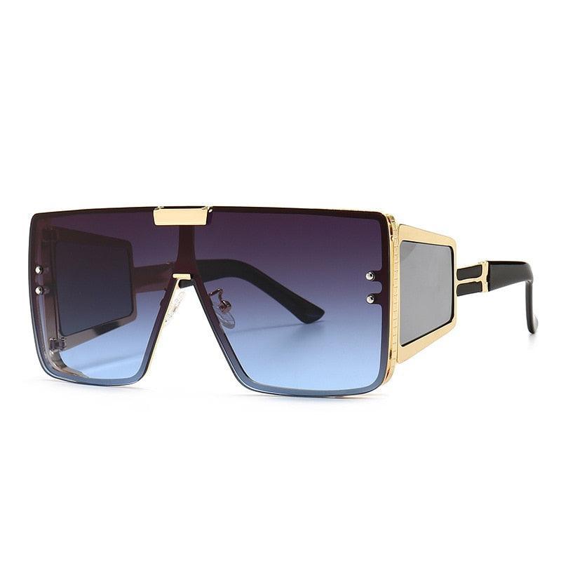 Farrah Oversized Flat Top Sunglasses - Rad Sunnies