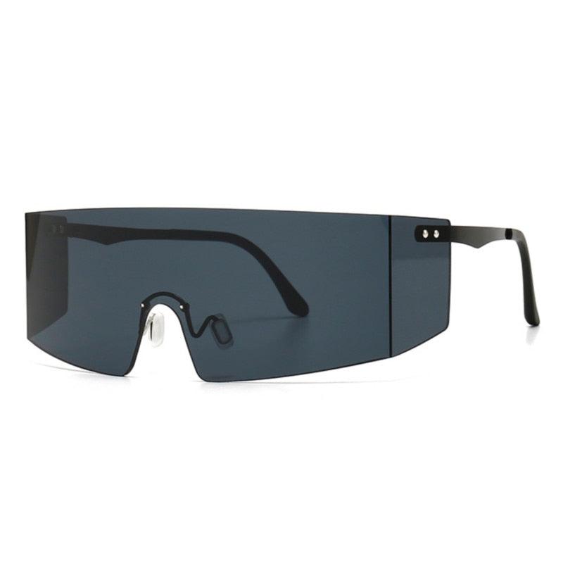 Fenn Oversized Wrap Around Sunglasses - Rad Sunnies