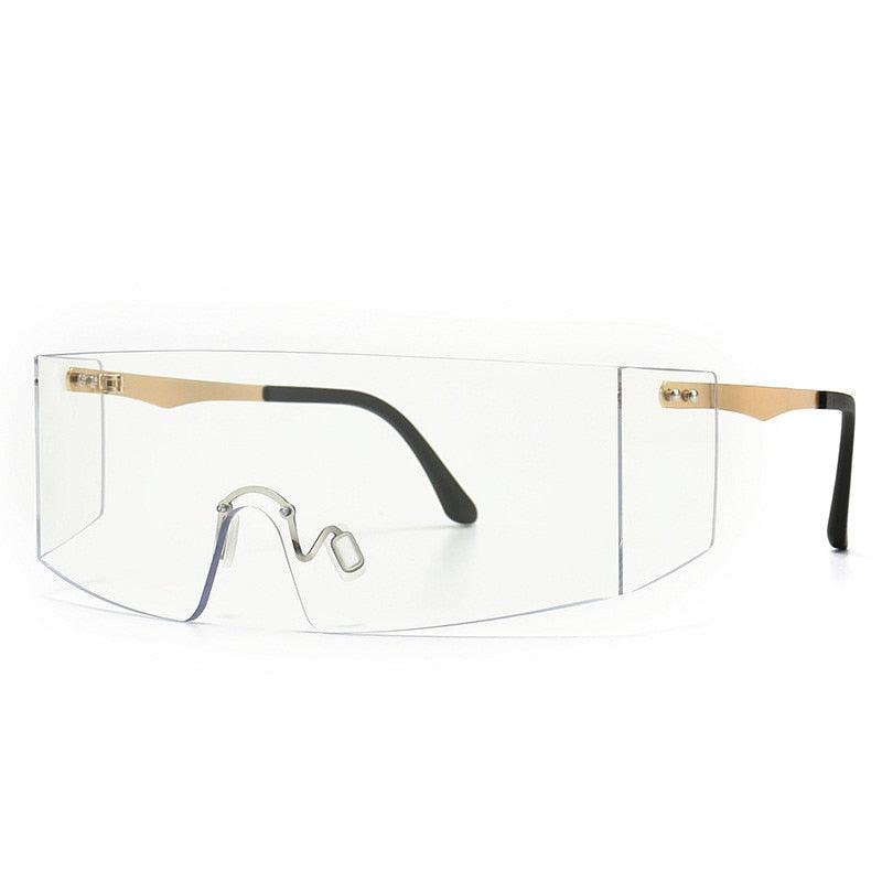 Fenn Oversized Wrap Around Sunglasses - Rad Sunnies