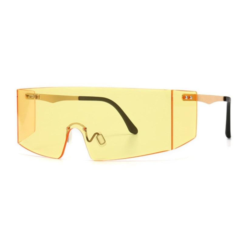 Fenn Oversized Wrap Around Sunglasses - Rad Sunnies