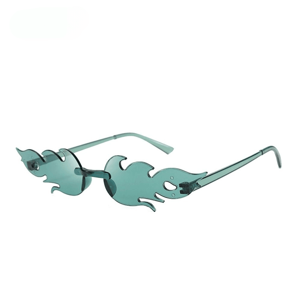 Firefly Rimless Flame Sunglasses - Rad Sunnies