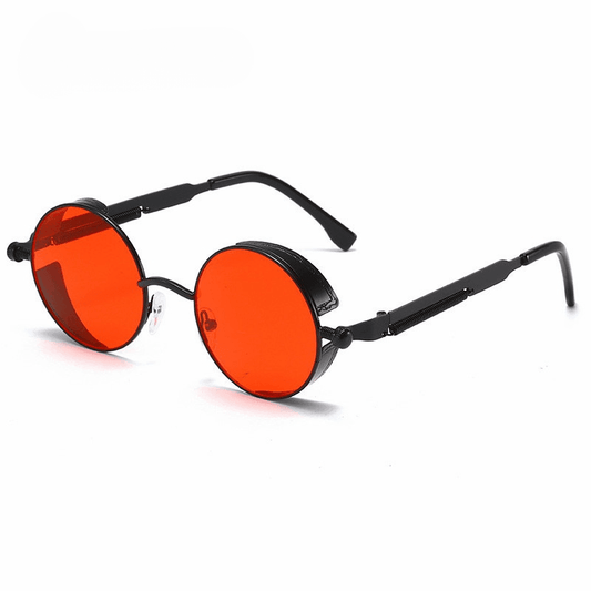 Fox Steampunk Round Sunglasses - Rad Sunnies