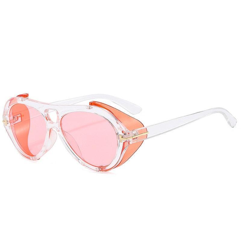 Gale Steampunk Aviator Sunglasses - Rad Sunnies