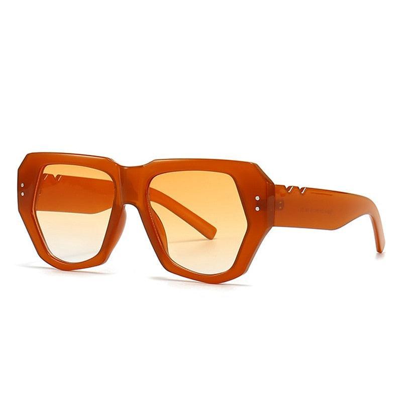 Gemma Retro Geometric Sunglasses - Rad Sunnies