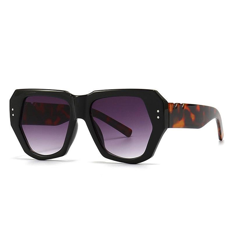 Gemma Retro Geometric Sunglasses - Rad Sunnies