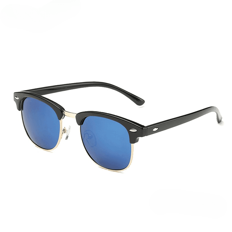 Harlan Vintage Clubmaster Polarized Sunglasses - Rad Sunnies