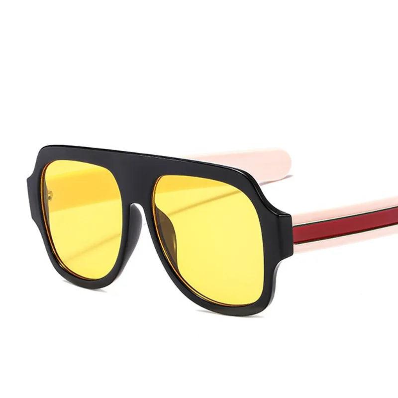 Hudson Flat Top Square Sunglasses - Rad Sunnies