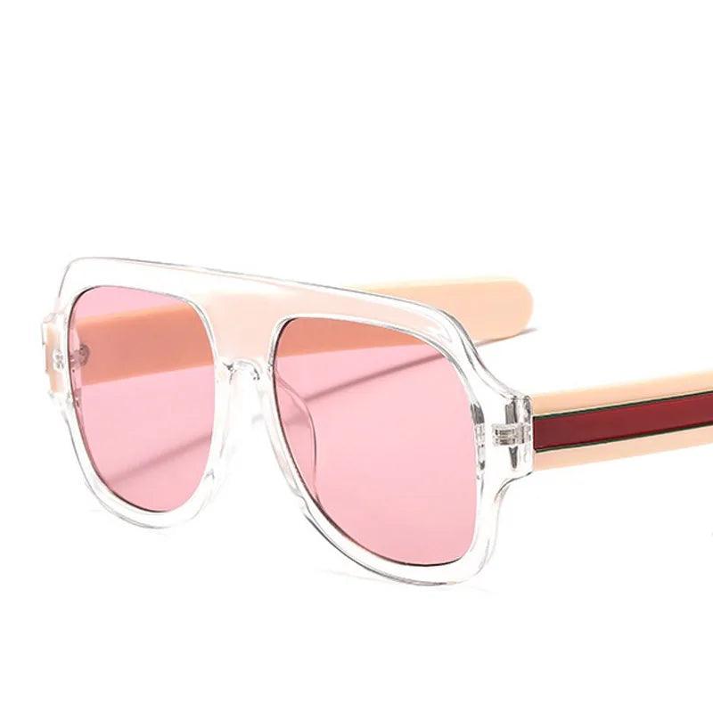Hudson Flat Top Square Sunglasses - Rad Sunnies
