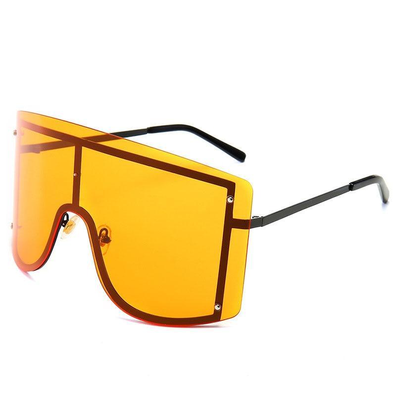 Jacklin Retro Rectangle Sunglasses - Rad Sunnies