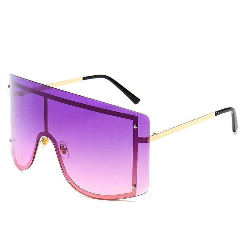 Jacklin Retro Rectangle Sunglasses - Rad Sunnies