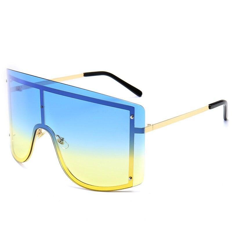 Jacklin Retro Rectangle Sunglasses - Rad Sunnies