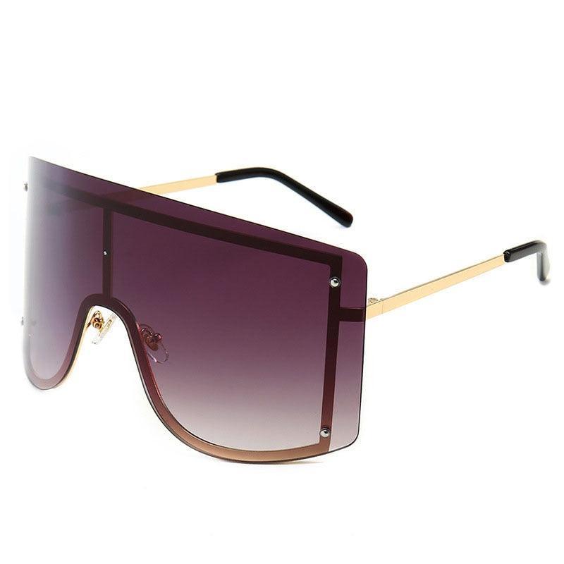 Jacklin Retro Rectangle Sunglasses - Rad Sunnies