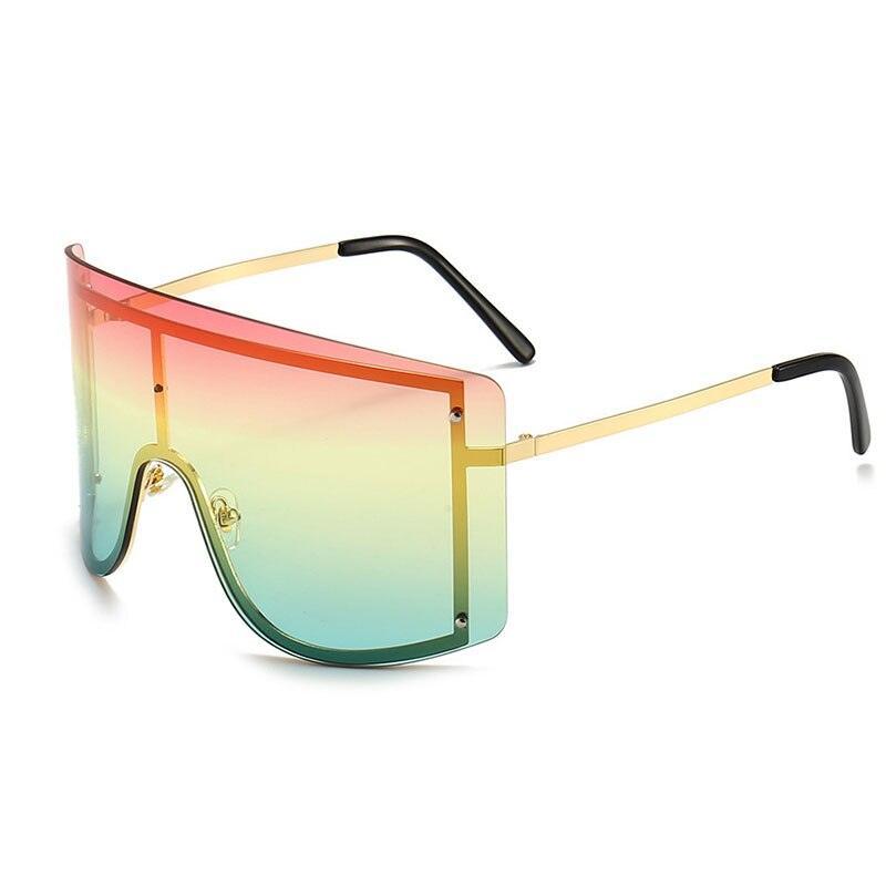 Jacklin Retro Rectangle Sunglasses - Rad Sunnies