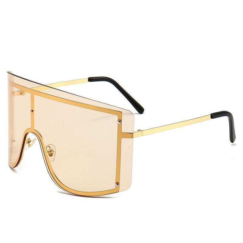 Jacklin Retro Rectangle Sunglasses - Rad Sunnies