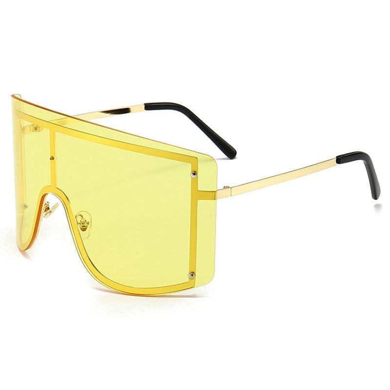 Jacklin Retro Rectangle Sunglasses - Rad Sunnies