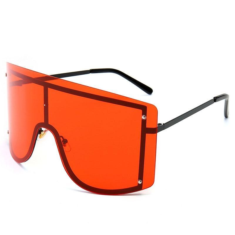 Jacklin Retro Rectangle Sunglasses - Rad Sunnies