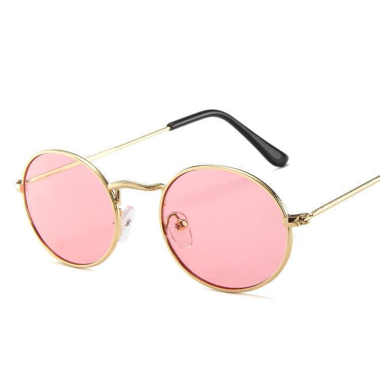 Jonah Retro Oval Sunglasses - Rad Sunnies