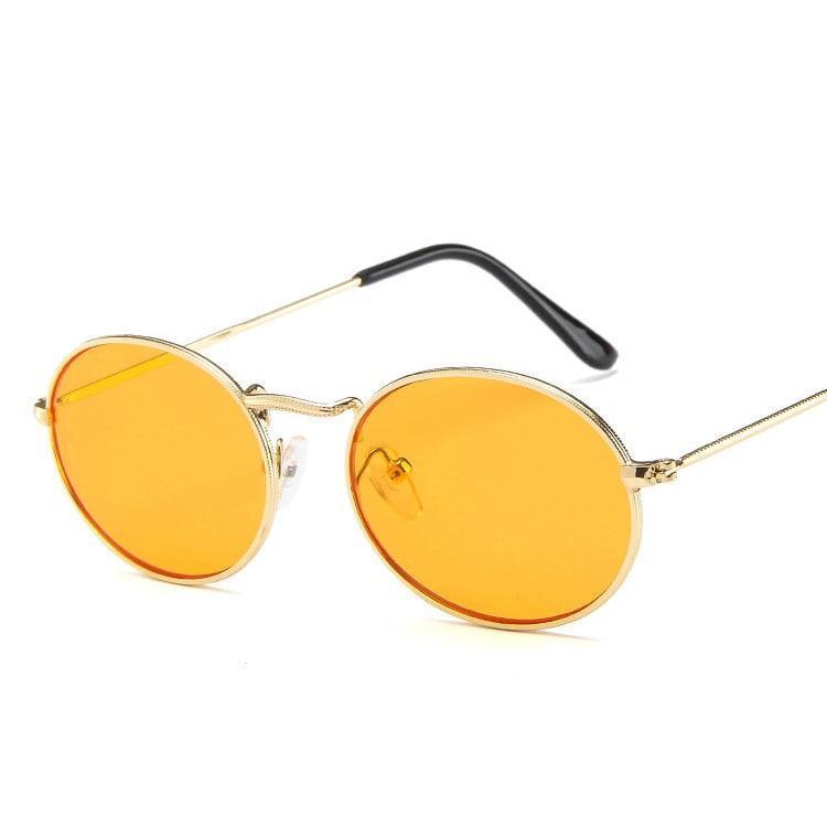 Jonah Retro Oval Sunglasses - Rad Sunnies